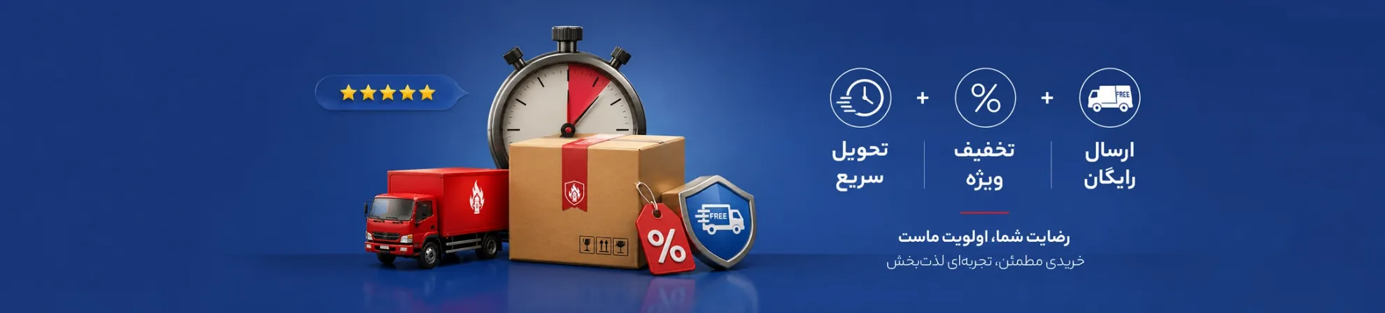 رضایت 100درصدی مشتریان ایمن اول